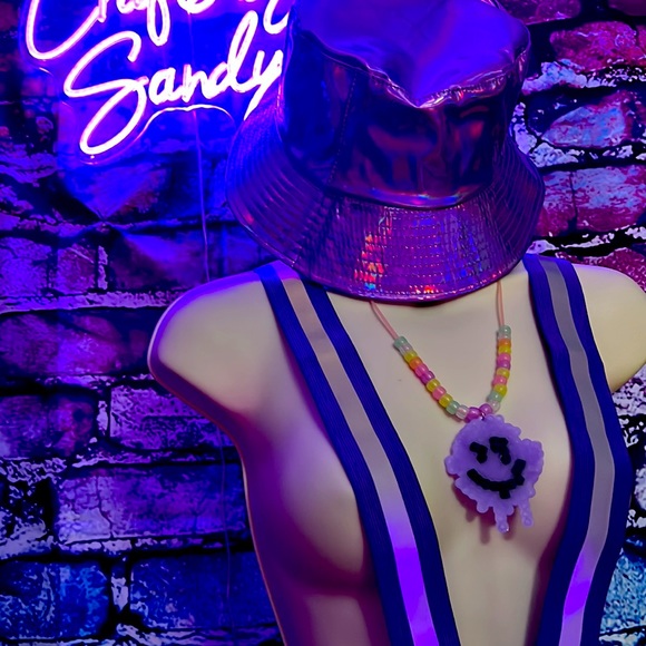 NEW Purple Vinyl Skirt - Picture 8 of 13